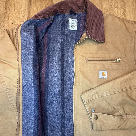 Carhartt Detroit Blanket Lined Sz 46/ 48 (XL) Jacket - Picture 2 of 16